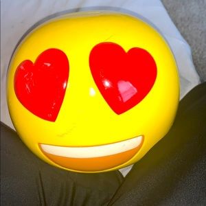 Kids emoji piggy bank.
